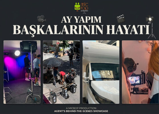 Microp Production Başkalarının Hayatı dizi seti ve cast çalışmaları